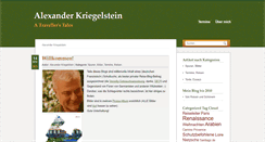 Desktop Screenshot of kriegelstein.eu